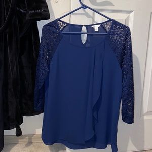 Beautiful blue blouse Cato!!